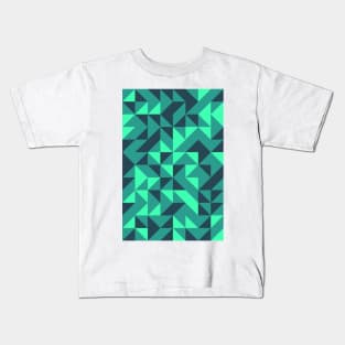 Wonderful Geometric Pattern - Triangle #9 Kids T-Shirt